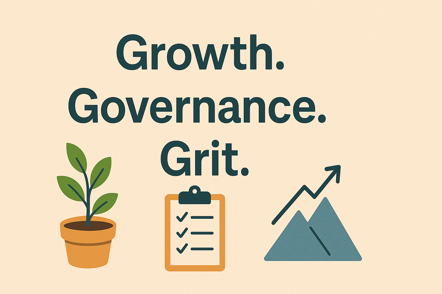 🌿 GGG: Growth. Governance. Grit. – The Real Mindset of Financial Maturity