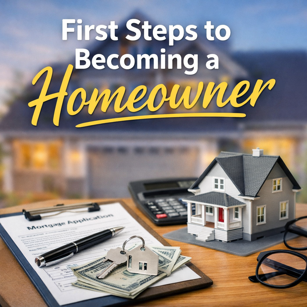 First Steps to Becoming a Homeowner (What Actually Matters)